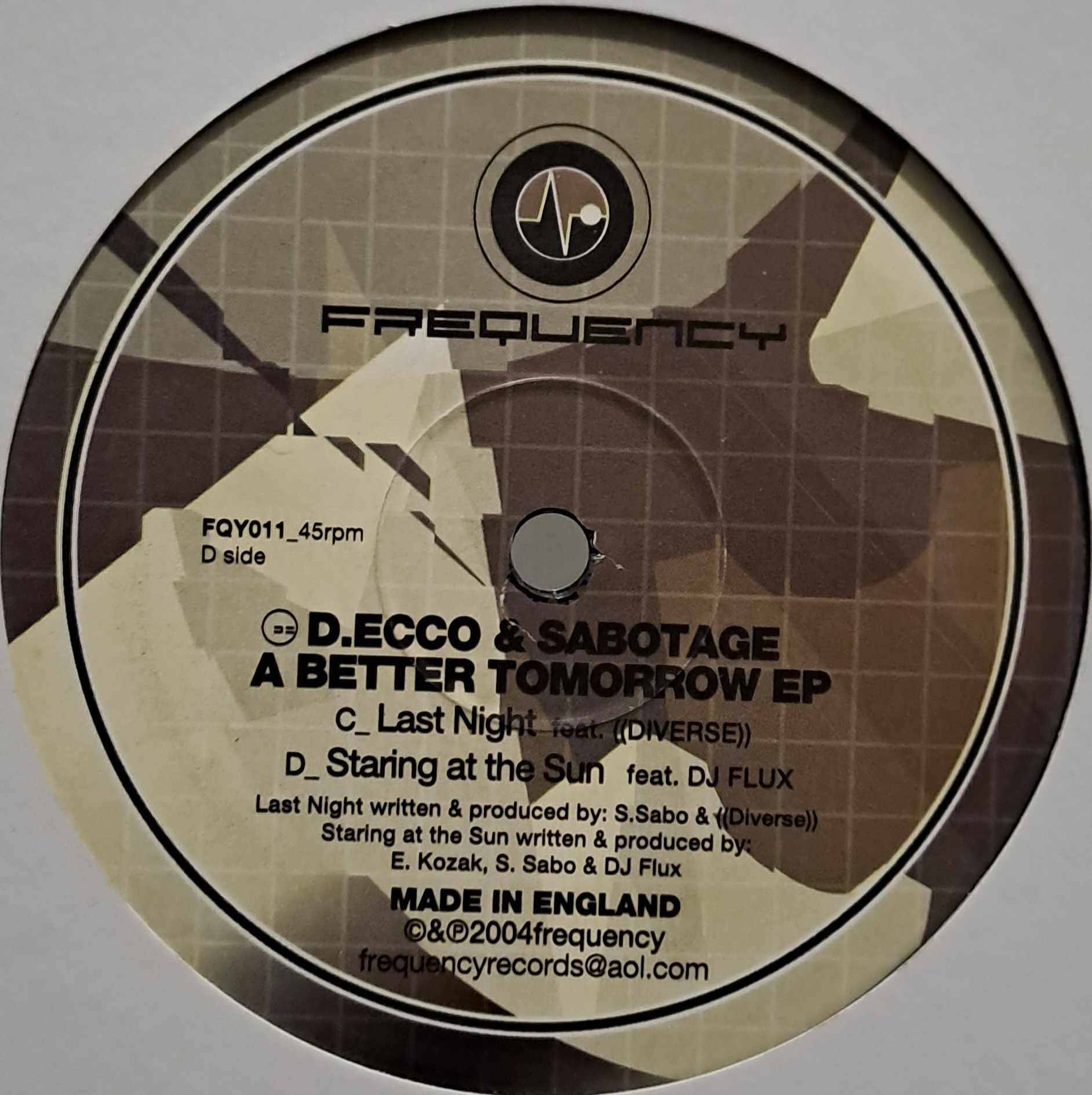 Frequency 11 - vinyle Drum & Bass